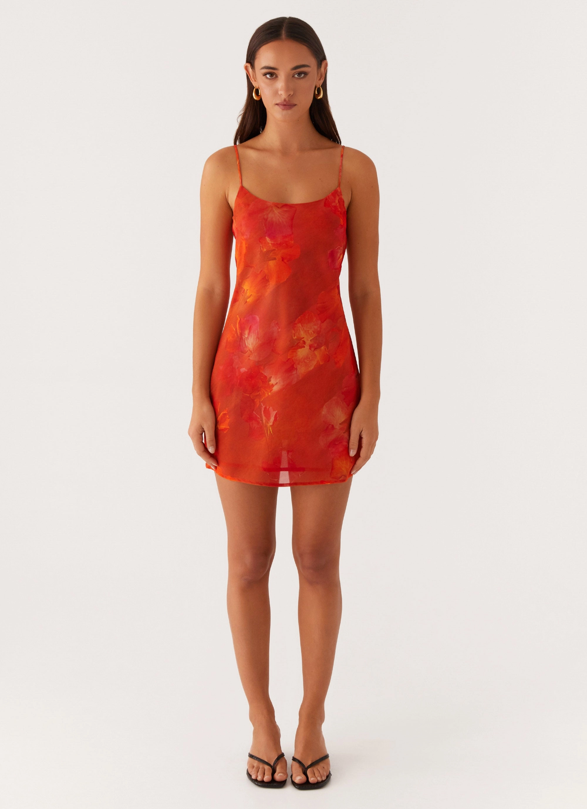 Manifest Mini Dress - Amber Elegant knee-length dress