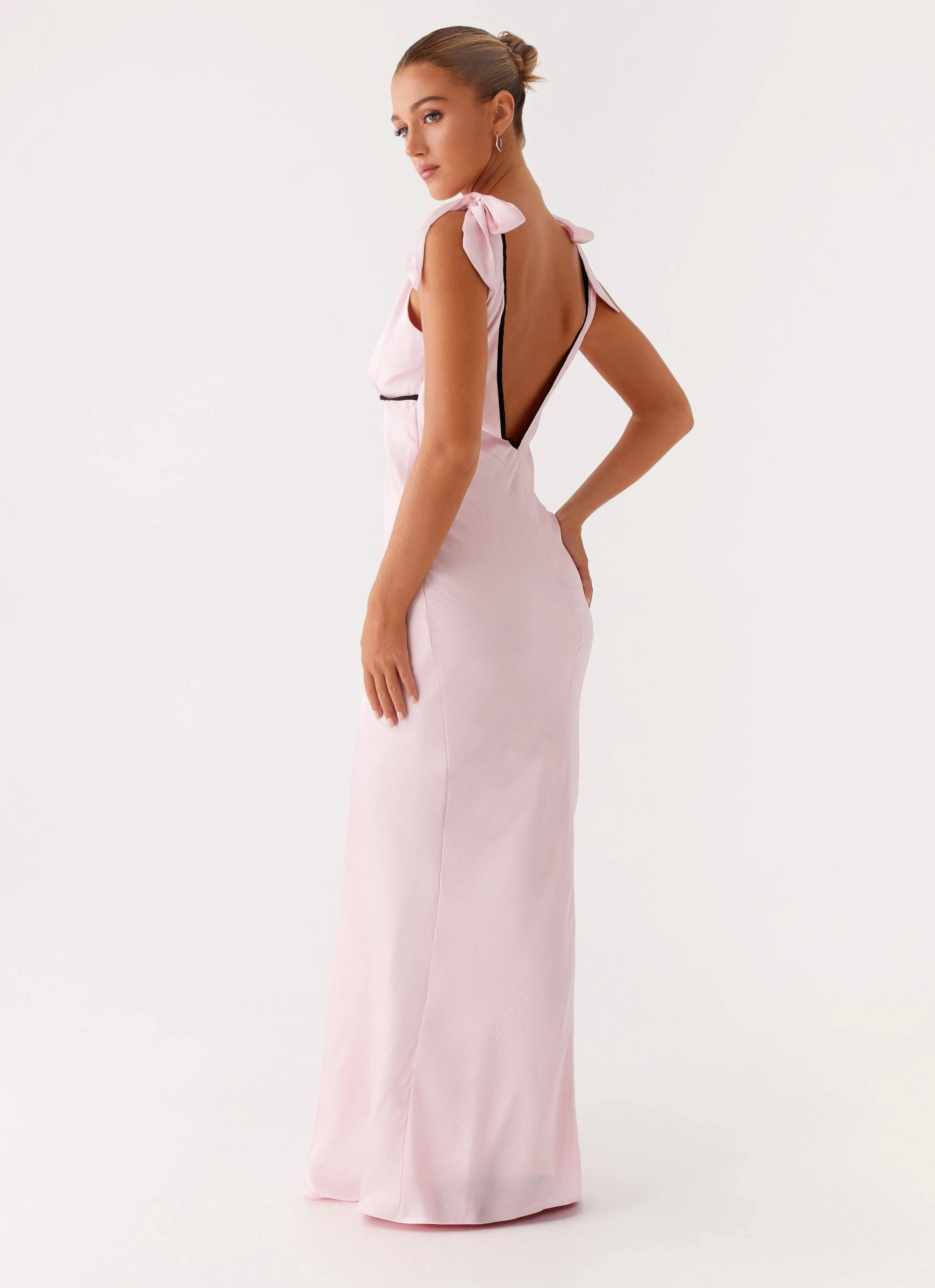 Shine Soft Romeo Maxi Dress - Pink