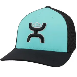 Hooey "Coach" Turquoise/Black Hat