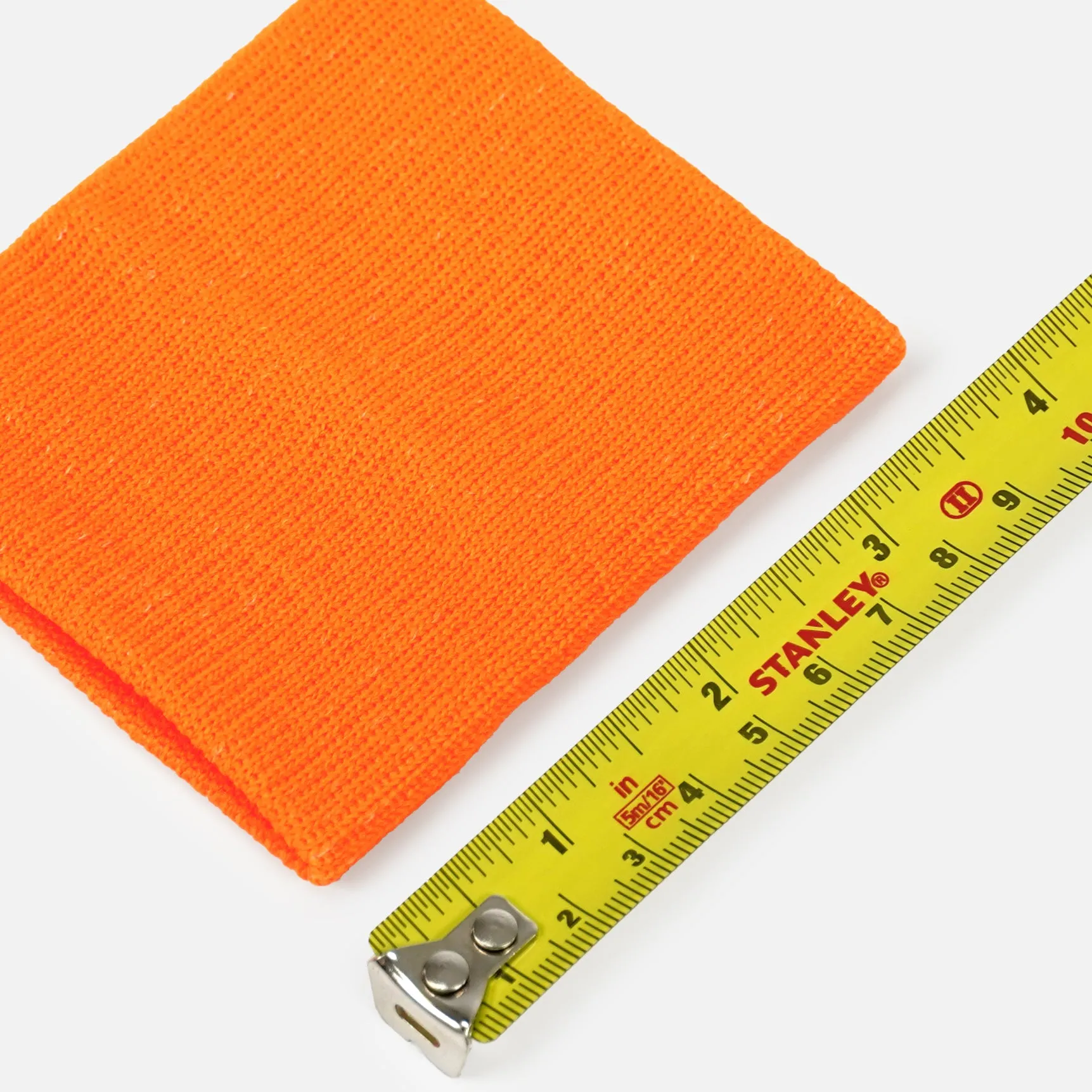 Hot Orange Drip Wristbands (Pair)