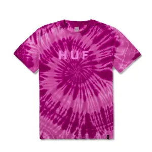 Huf Tonal OG Tie Dye Tee - Pink