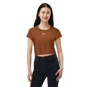 Humble Sportswear™ Coco Brown Crop T-Shirt