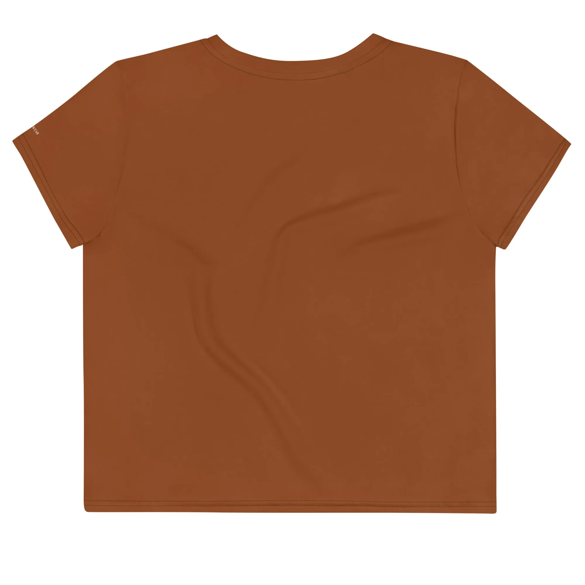 Humble Sportswear™ Coco Brown Crop T-Shirt