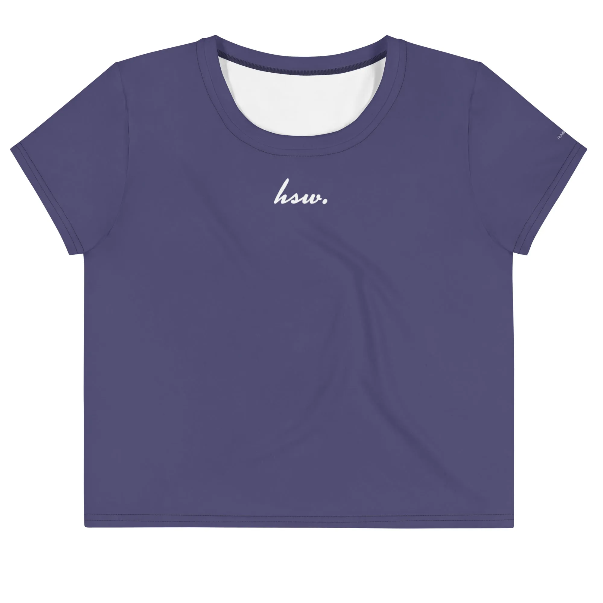 Humble Sportswear™ Mauve Crop T-Shirt