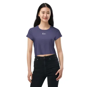Humble Sportswear™ Mauve Crop T-Shirt