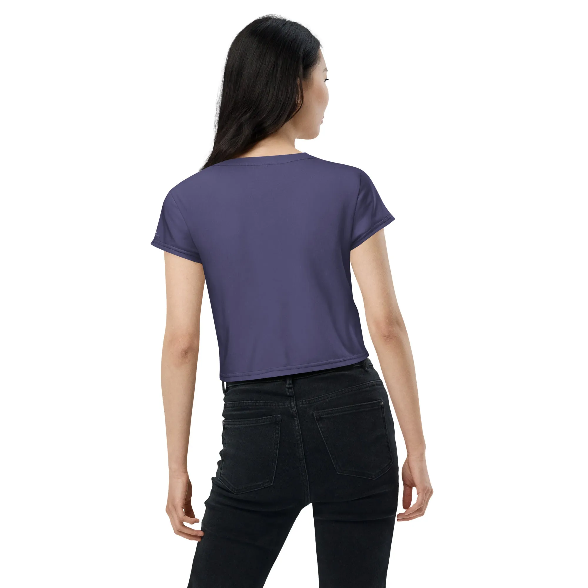Humble Sportswear™ Mauve Crop T-Shirt