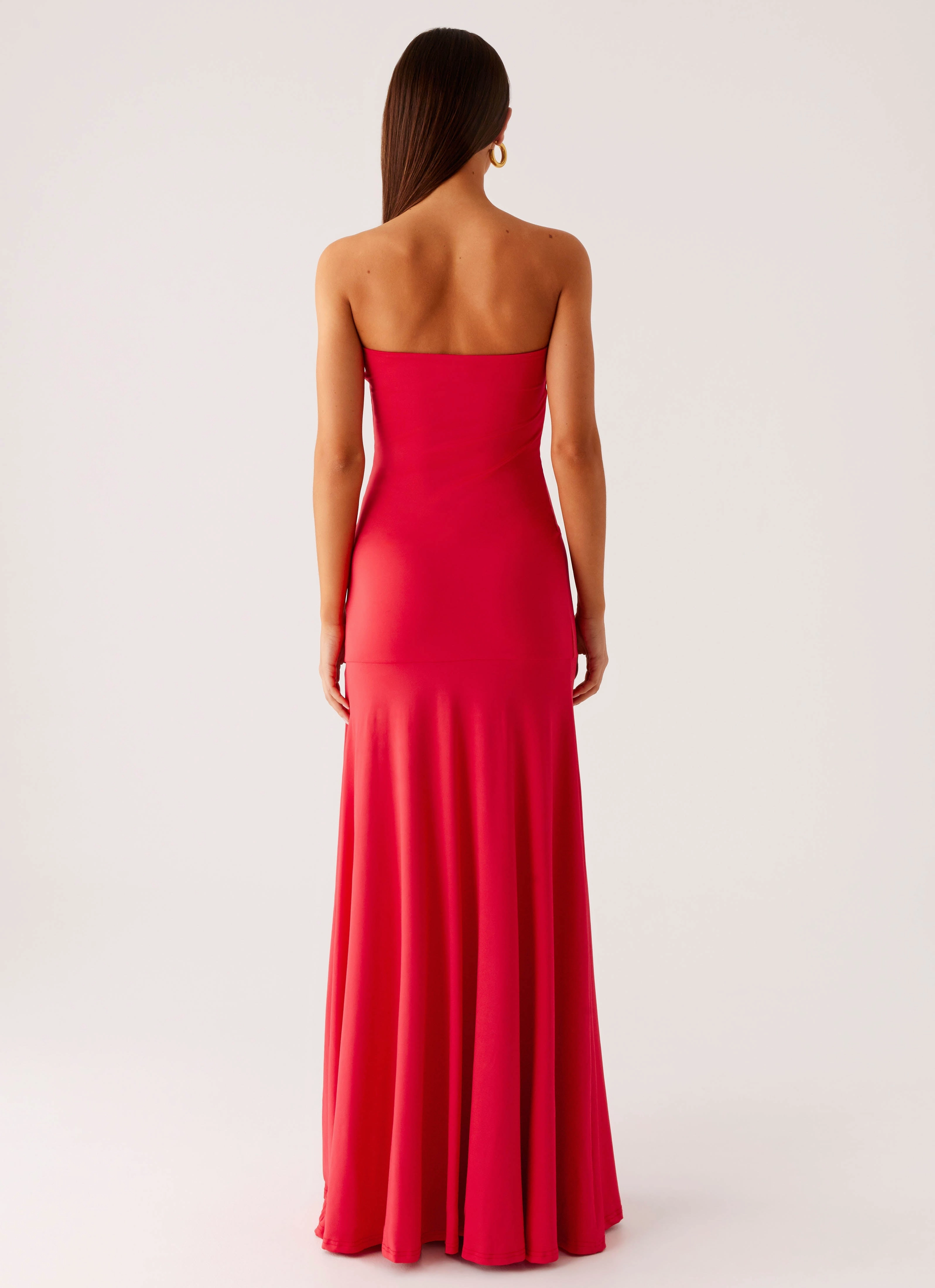 Hurts Like Hell Maxi Dress - Pink Subtle Edge