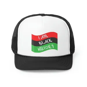 I Am Black History Trucker Caps