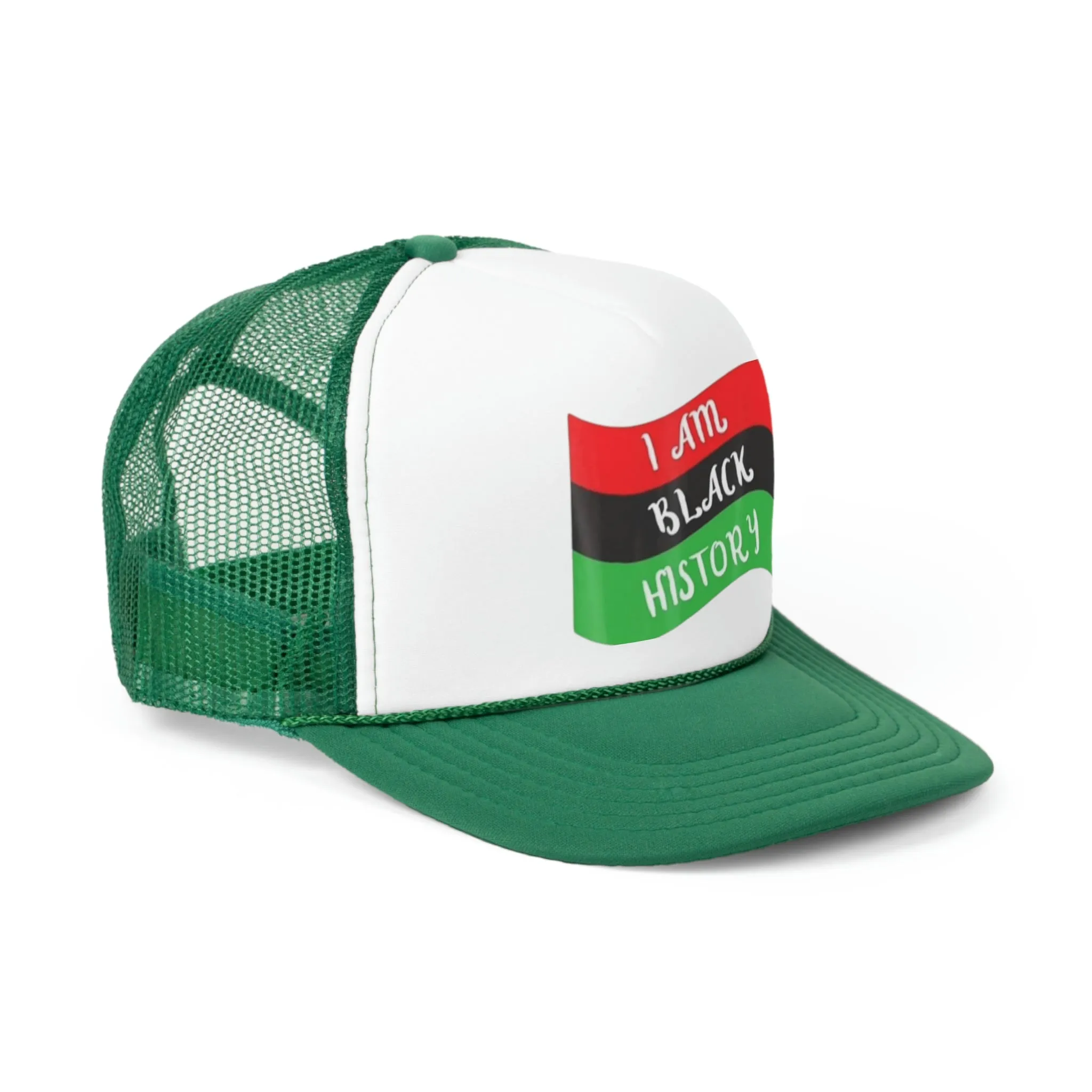 I Am Black History Trucker Caps