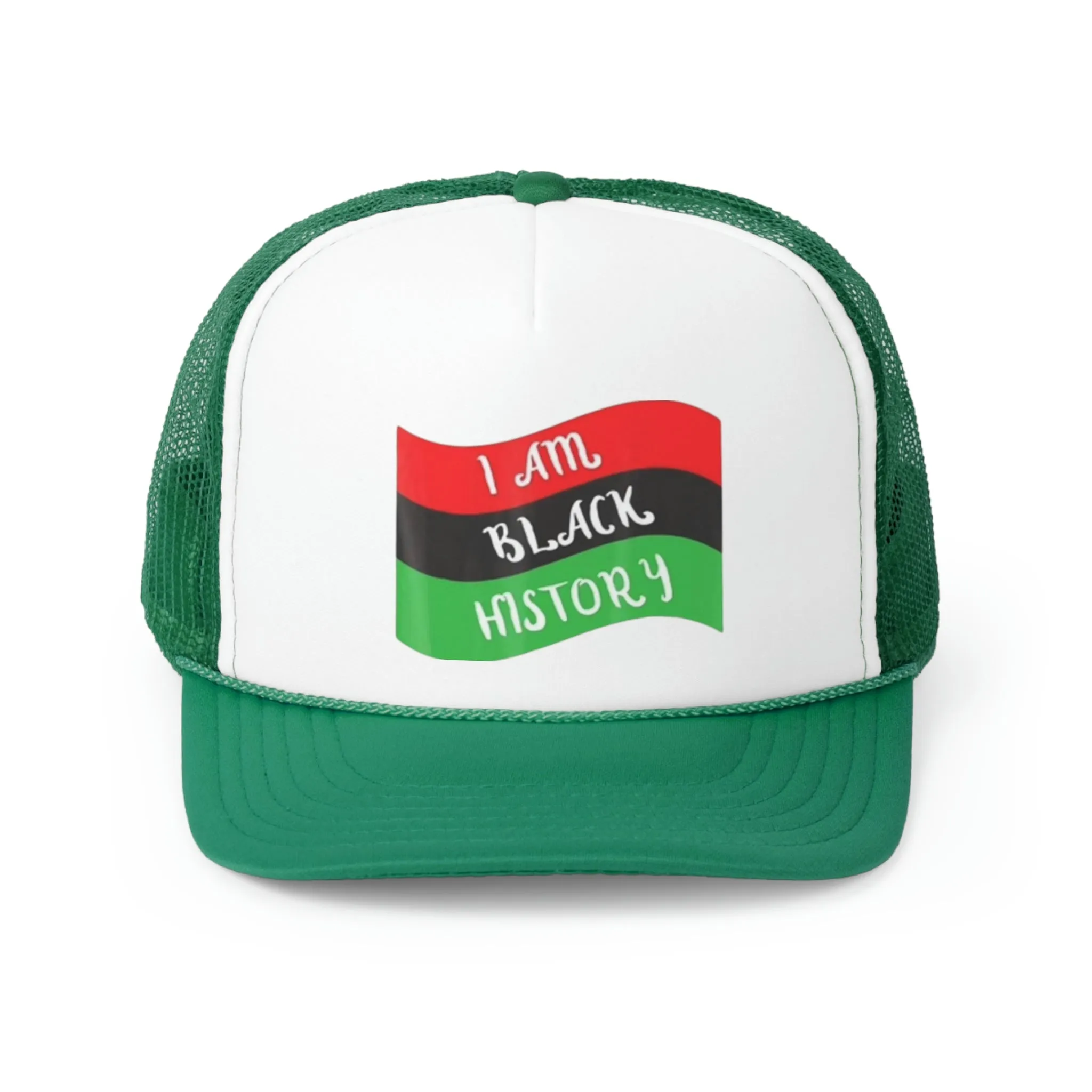 I Am Black History Trucker Caps