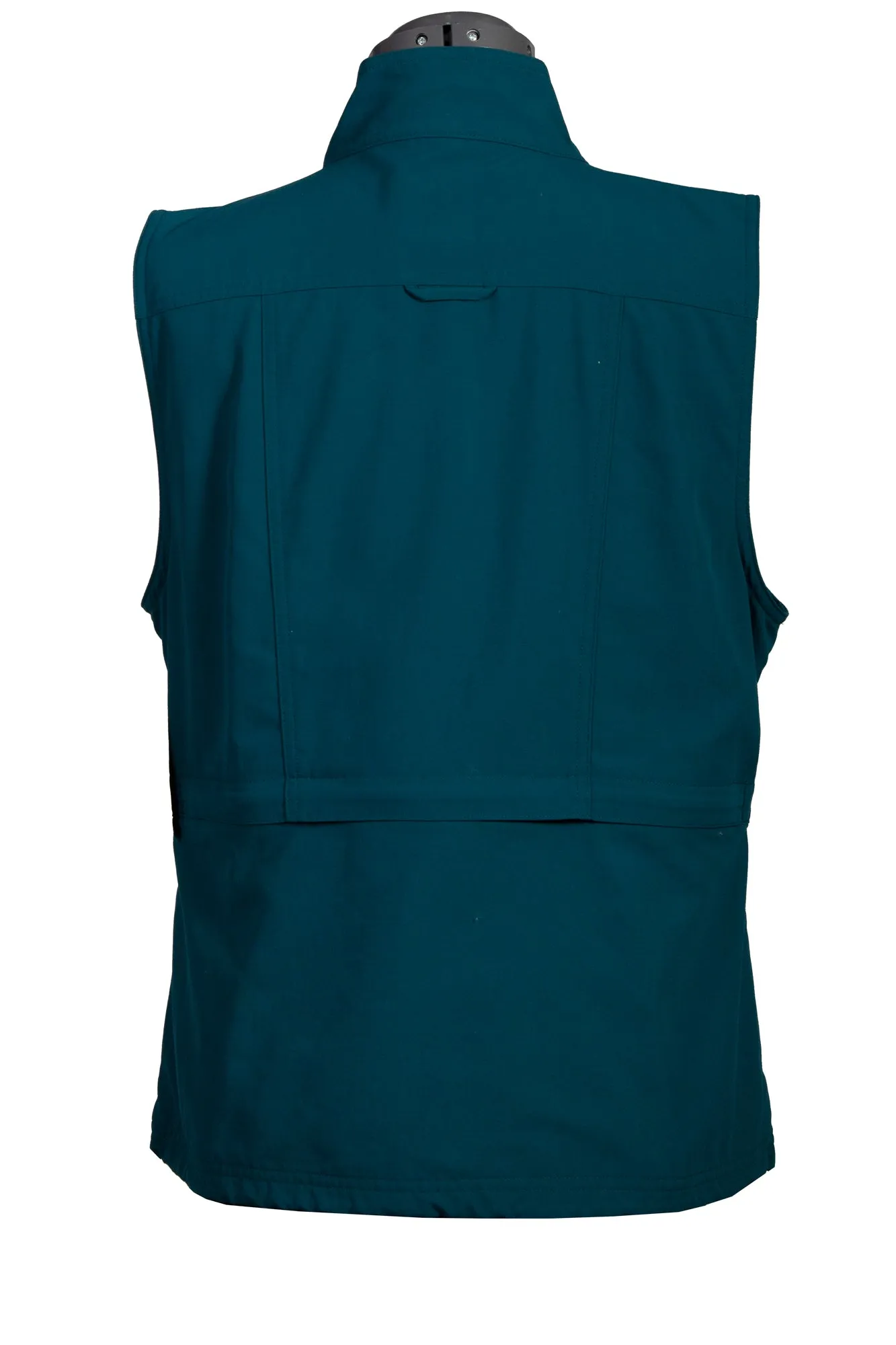 Weekend Getaway Minimalist Breathable Modern Winter Warmth Loose Scully Womens Deep Teal Nylon Multi-Pocket Vest