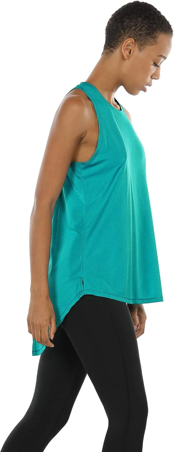 icyzone Open Back Workout Tank Top Shirts - Activewear Exercise Athletic Yoga Tops for Women