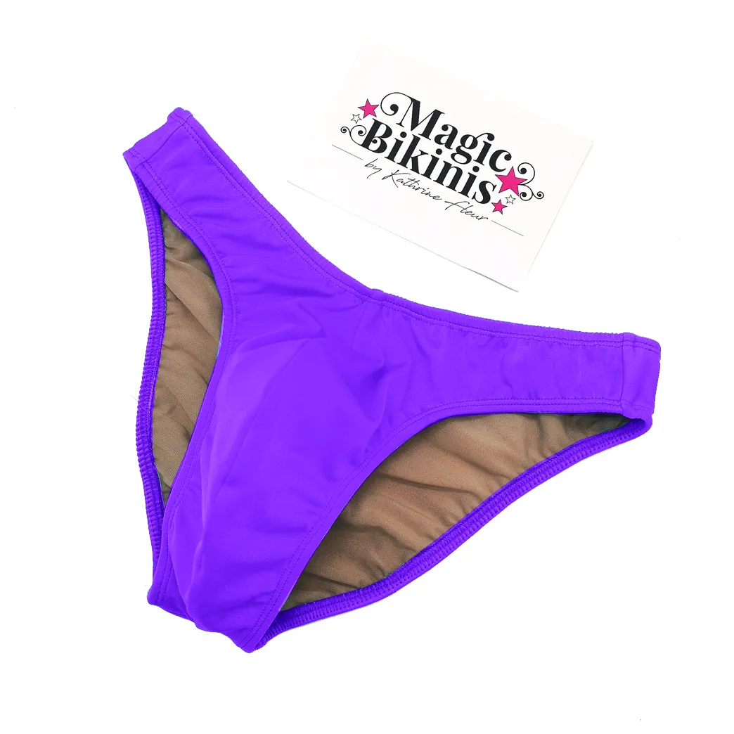 IFBB Men's Bodybuilding Posing Trunks, Posing Slip, Men's Bodybuilding Slip, Swimming Trunks- Plain Lycra