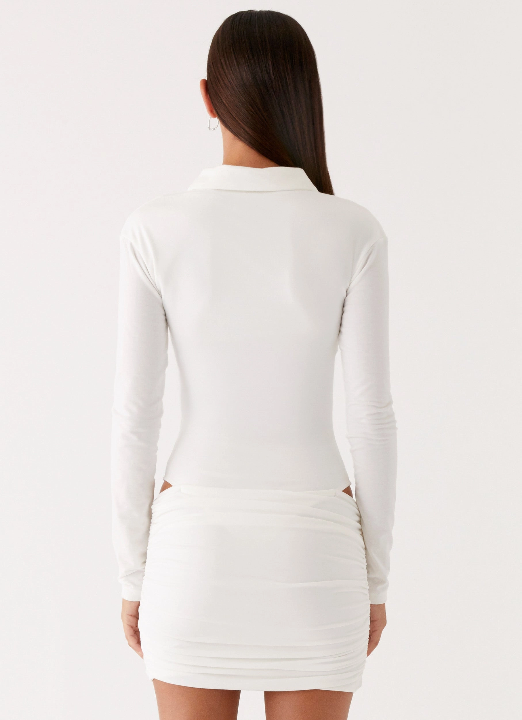 All Season Indah Mini Dress - White
