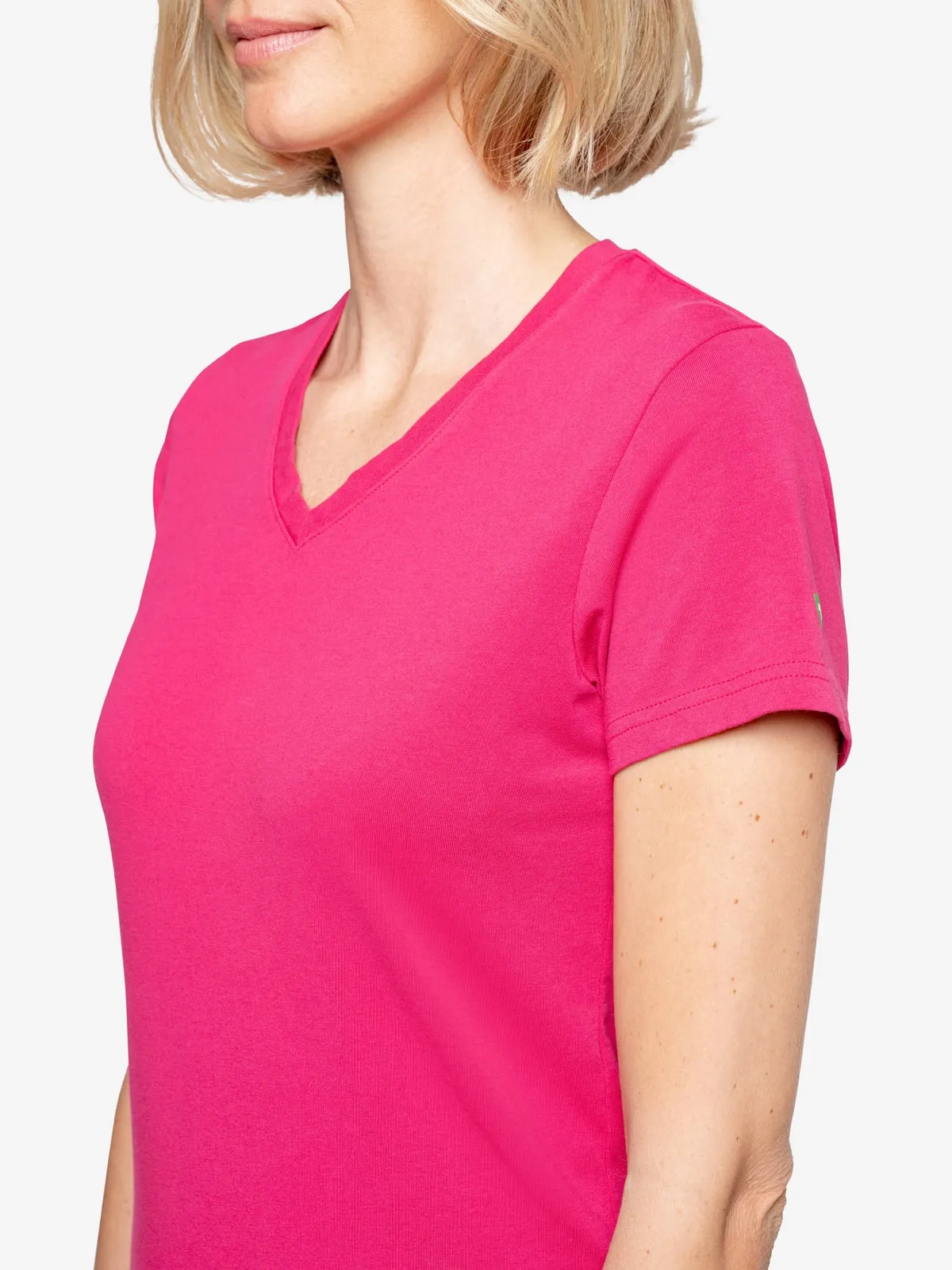 Insect Shield Women's UPF Dri-Balance Short Sleeve V-Neck T-Shirt