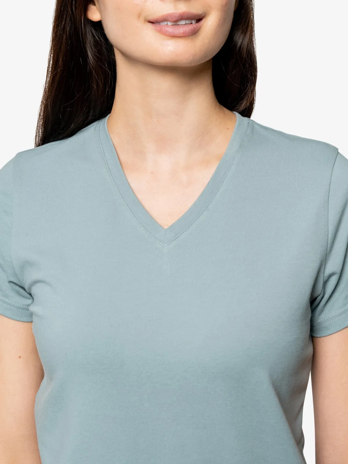 Insect Shield Women's UPF Dri-Balance Short Sleeve V-Neck T-Shirt