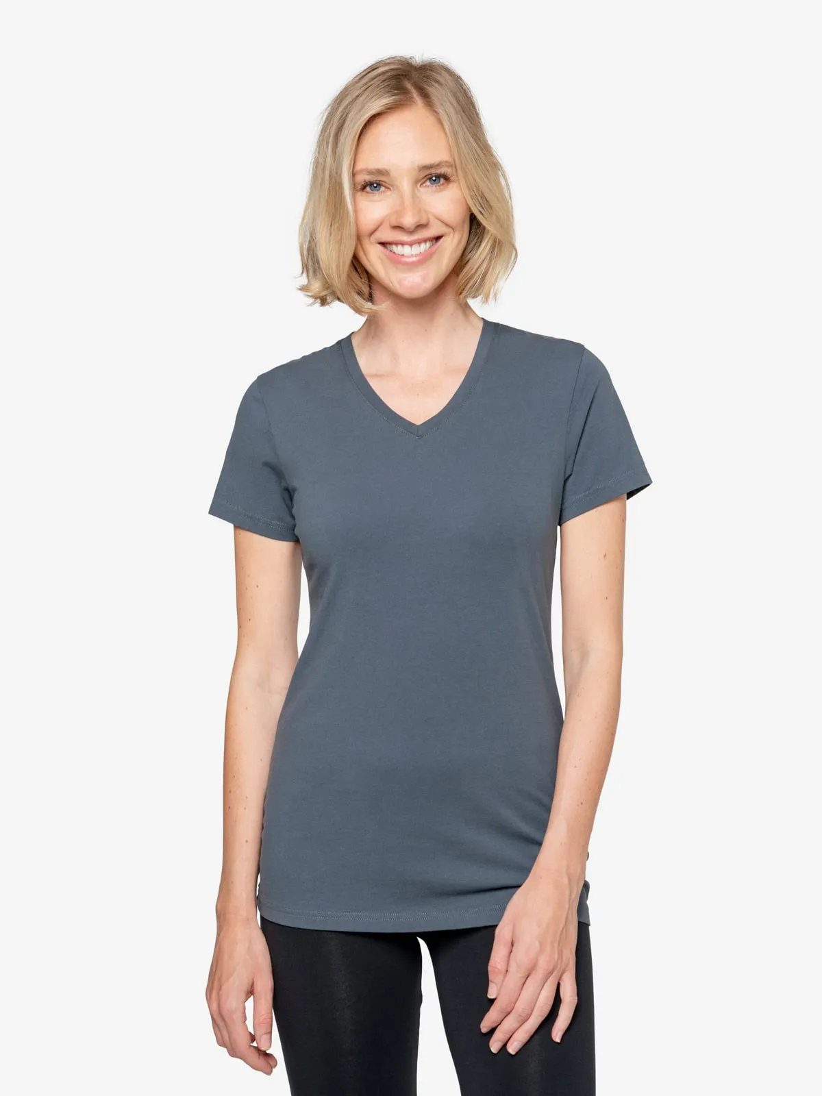 Insect Shield Women's UPF Dri-Balance Short Sleeve V-Neck T-Shirt
