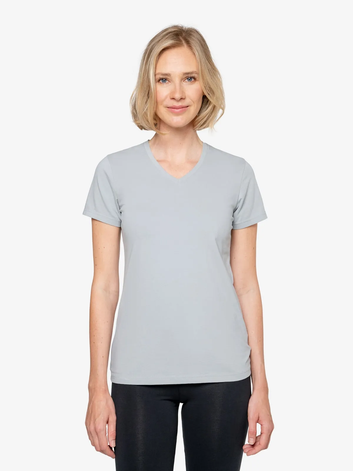 Insect Shield Women's UPF Dri-Balance Short Sleeve V-Neck T-Shirt