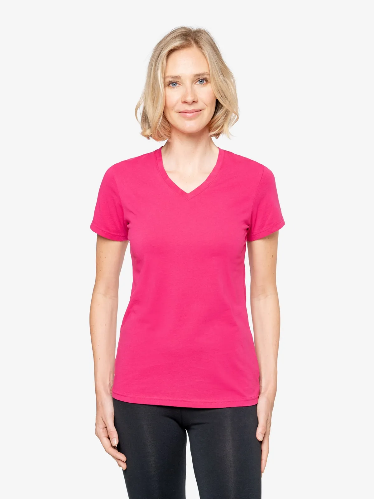 Insect Shield Women's UPF Dri-Balance Short Sleeve V-Neck T-Shirt