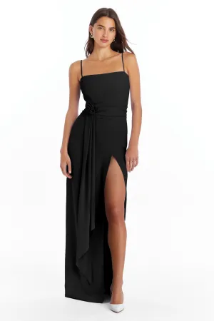 Isabel Maxi Dress in Black Summer Style Feminine Comfort Isabel Maxi Dress in Black