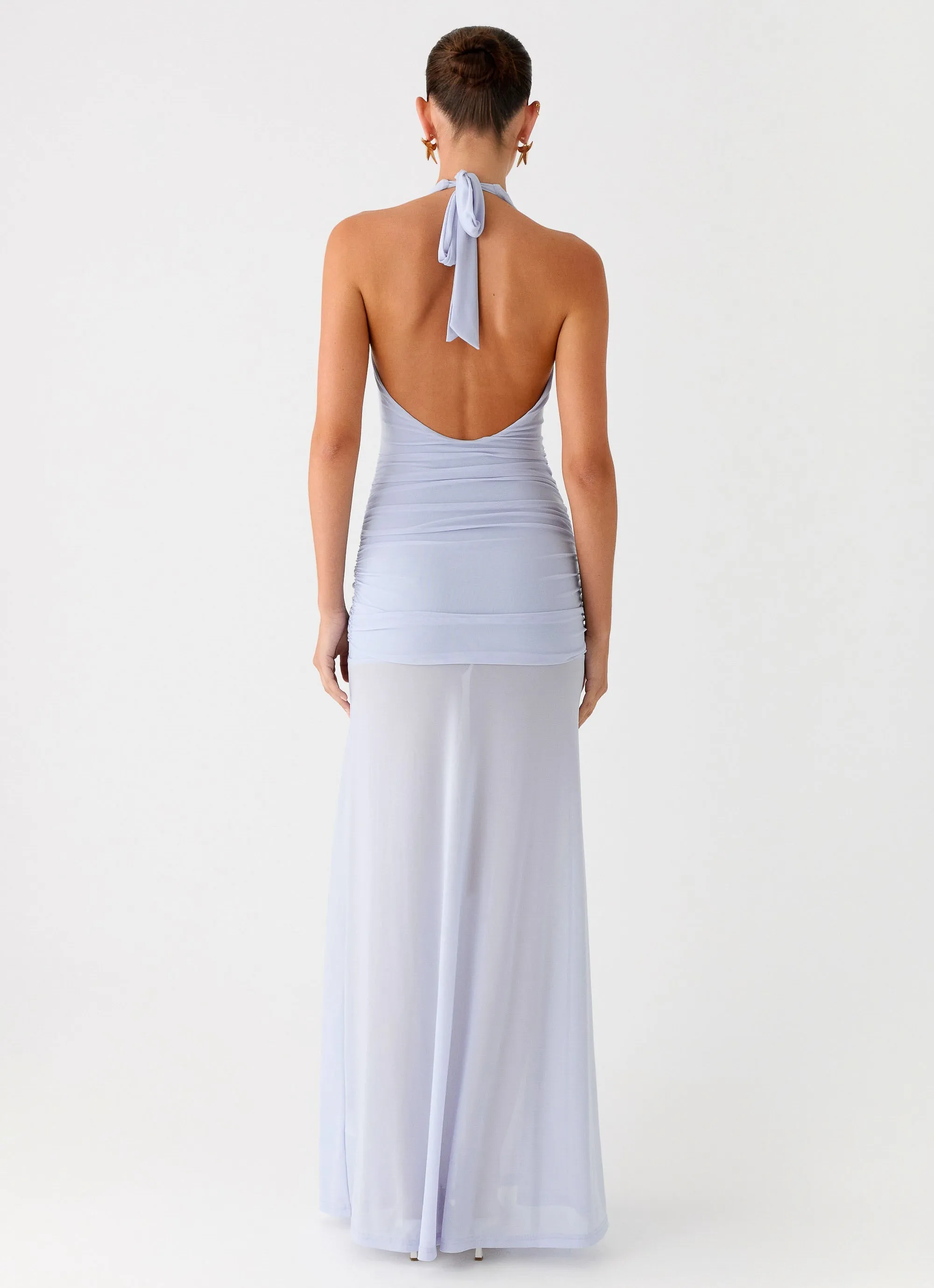 Island Muse Dress - Blue Premium Fabric Perfect Wear