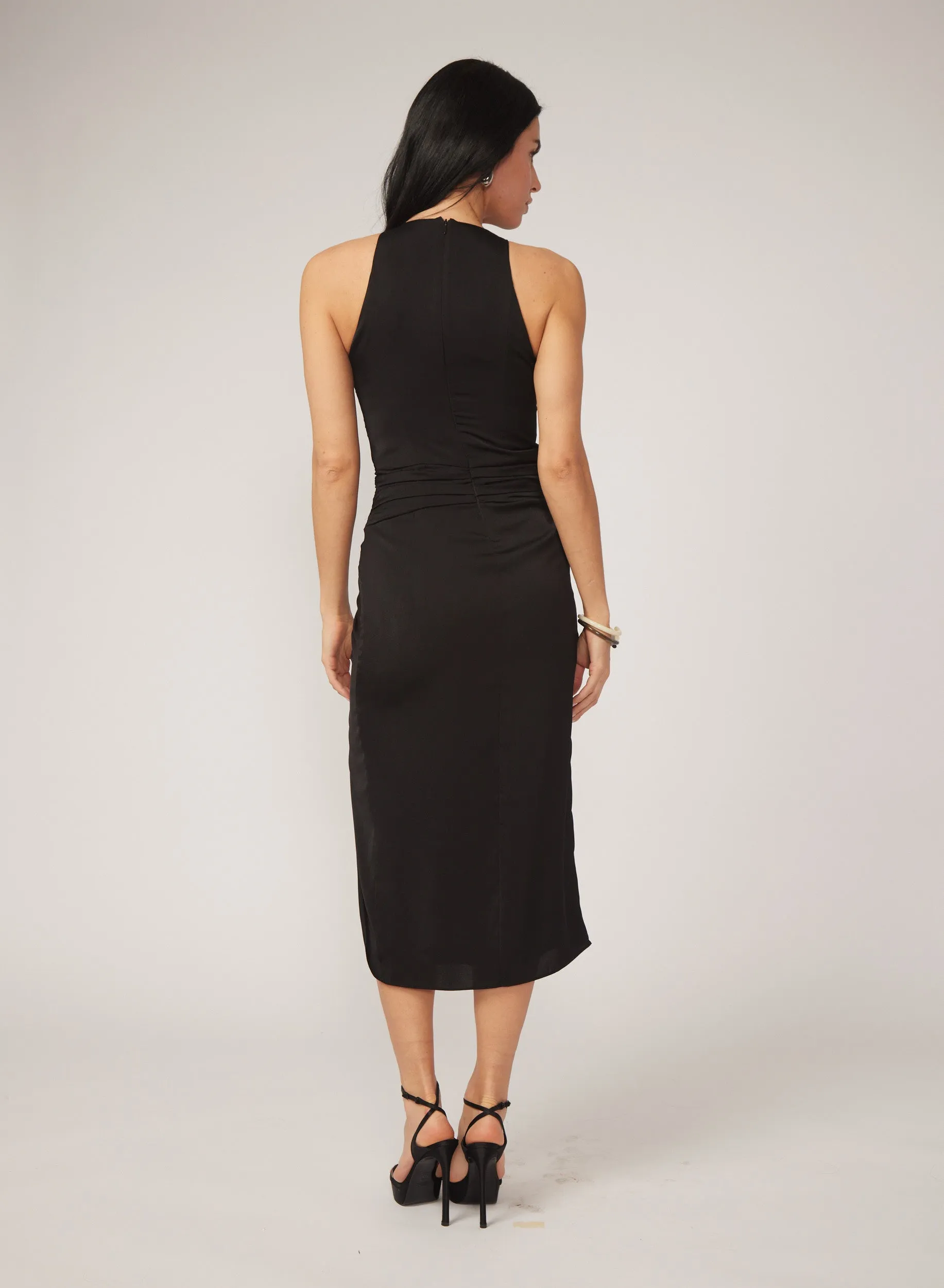 Izzy Dress in Black ReinforcedHem