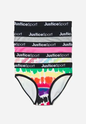 J Sport Graphic Bikini Undies 5 Pack