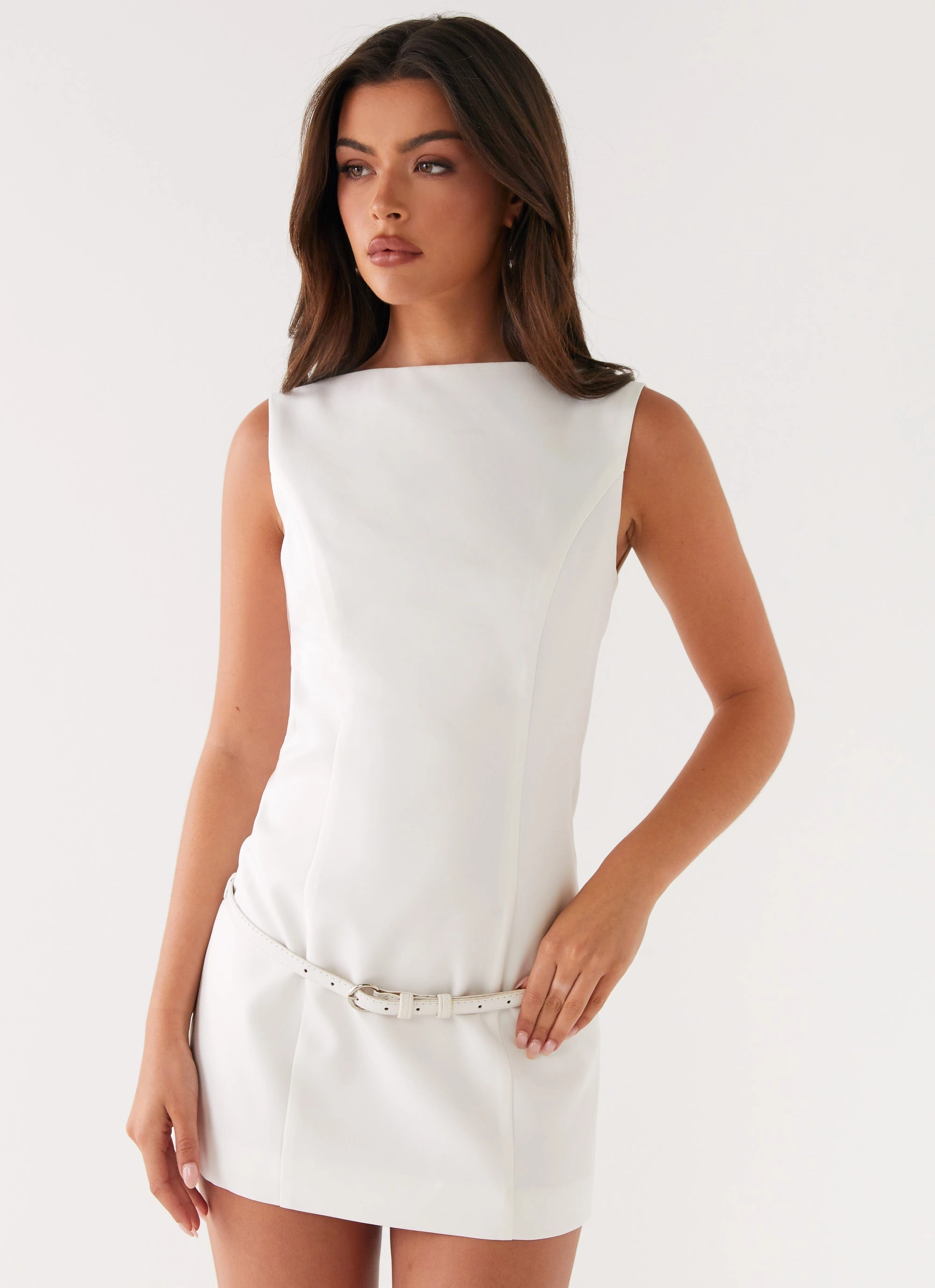 Jaci Mini Dress - White Art Event Anniversary-Event
