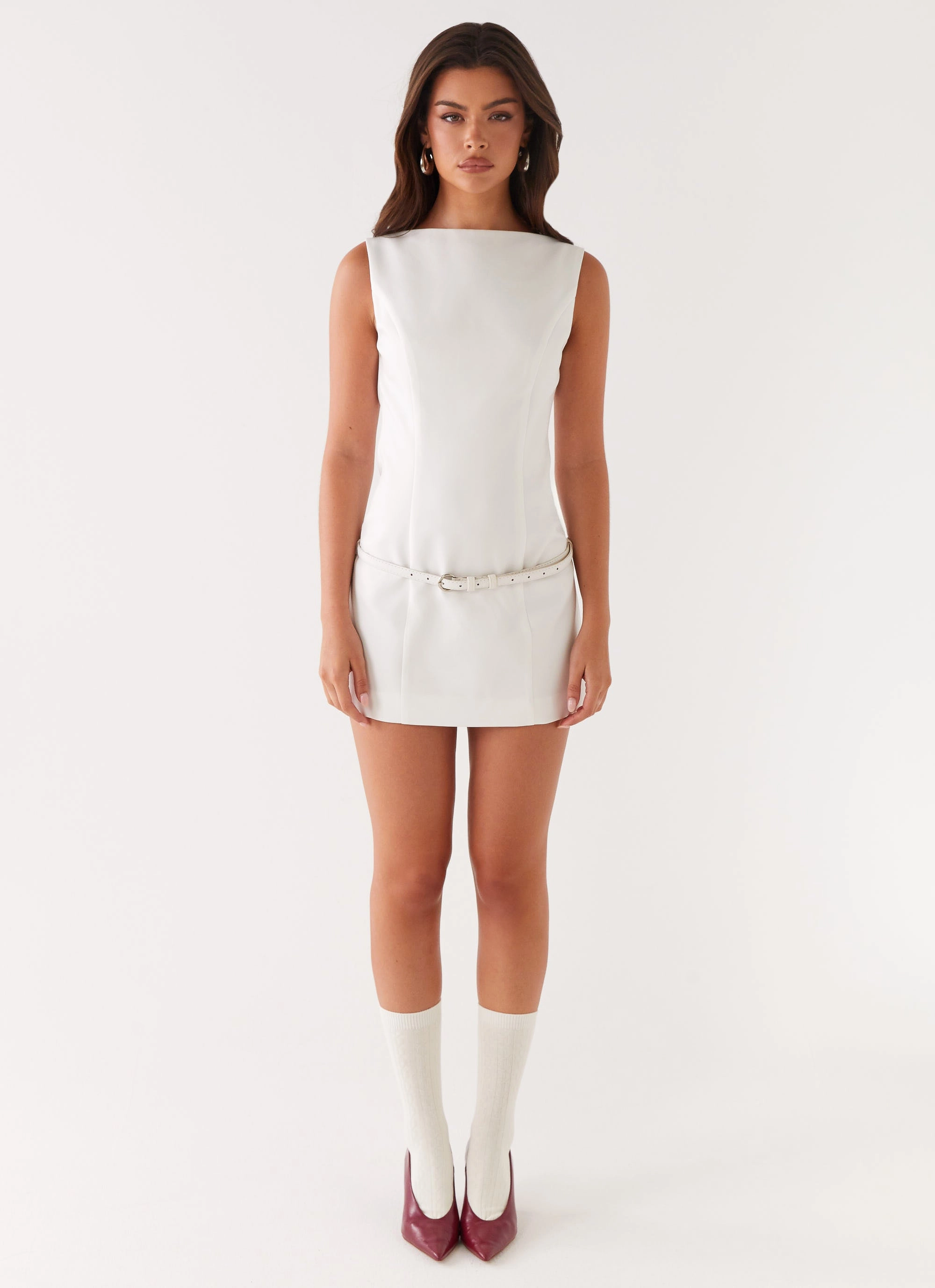 Jaci Mini Dress - White All-Occasion Look