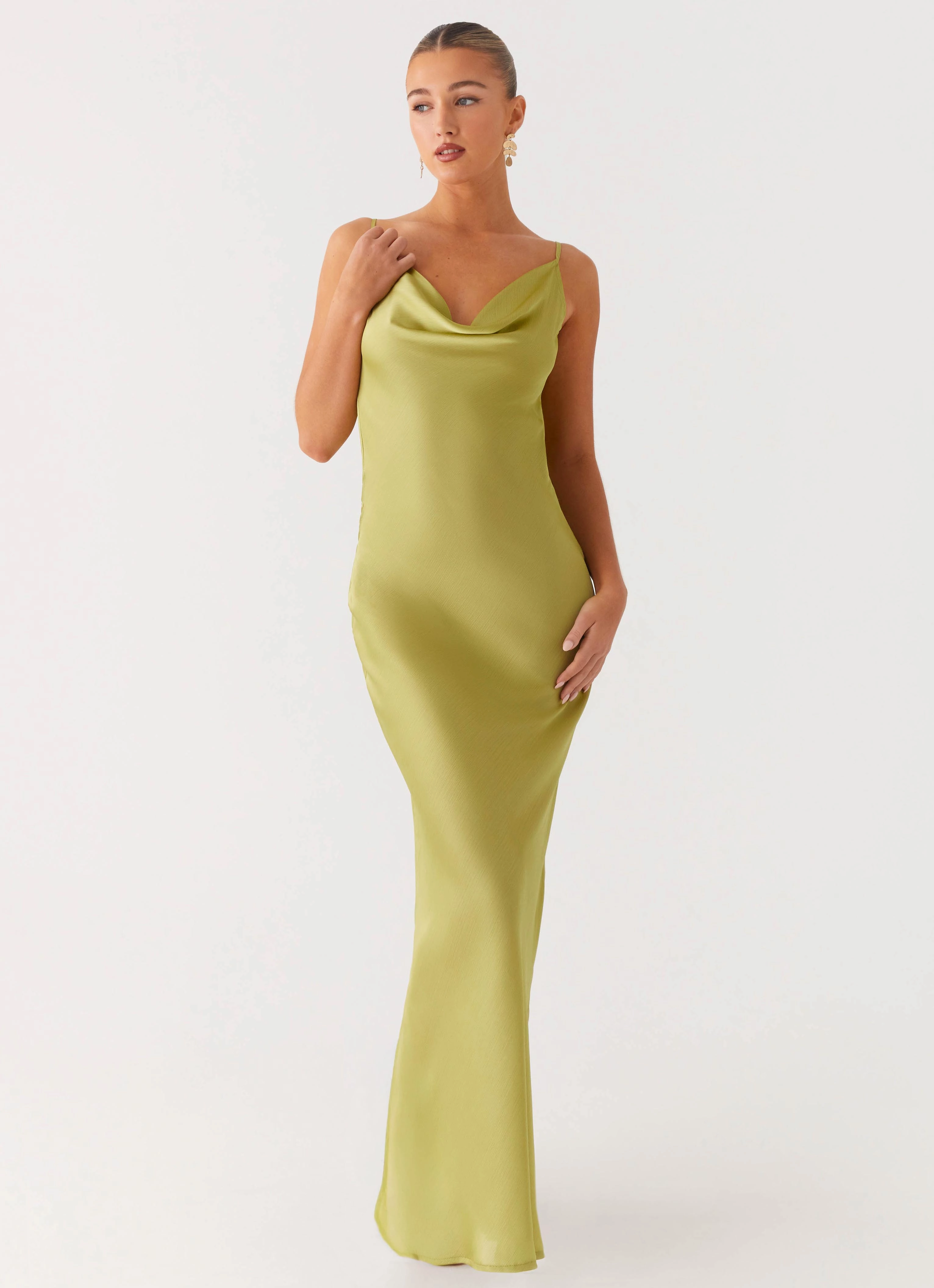 Jade Escape Maxi Dress - Lime Layer Ready