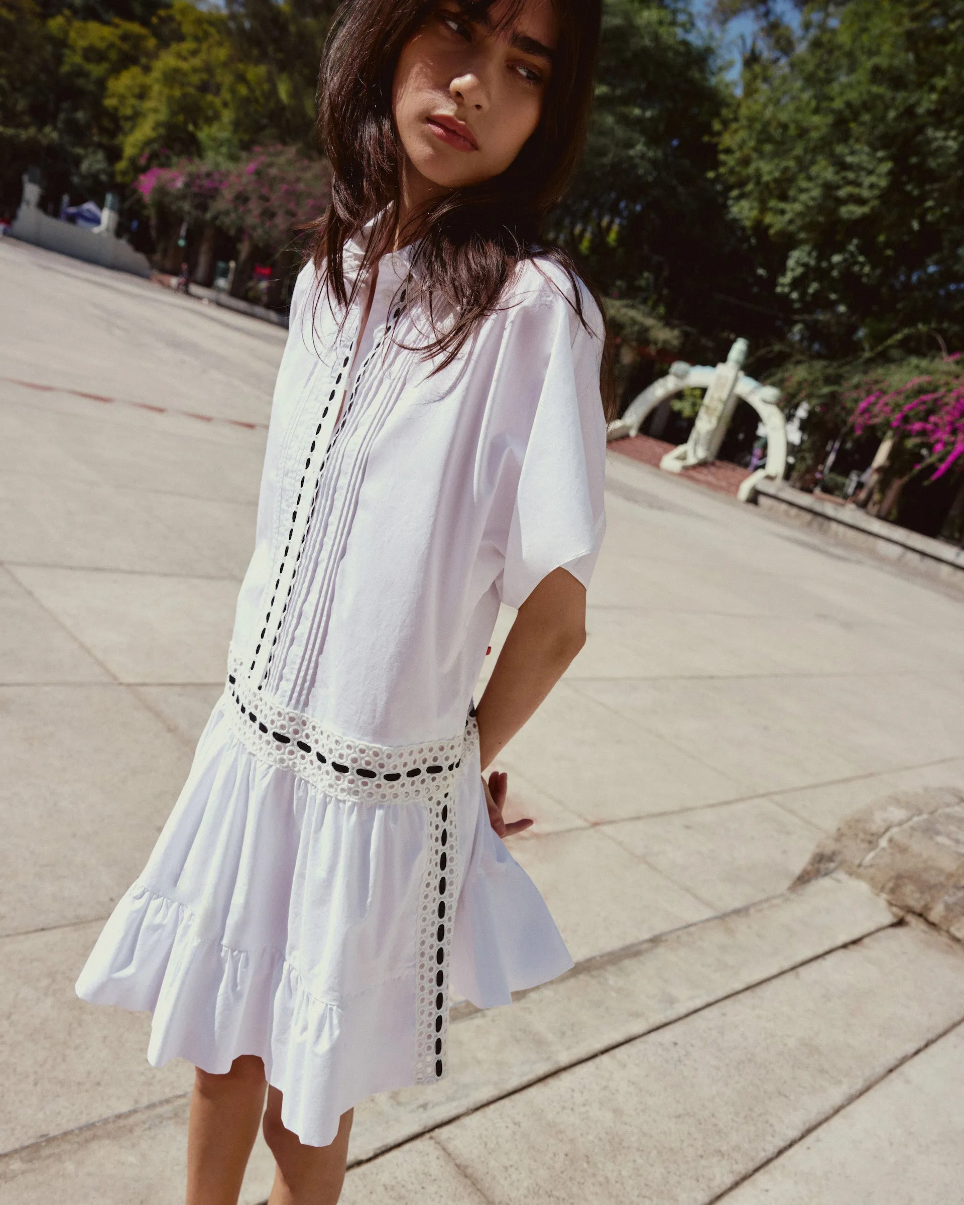Clear Blush High Hemline Jasmine Dress