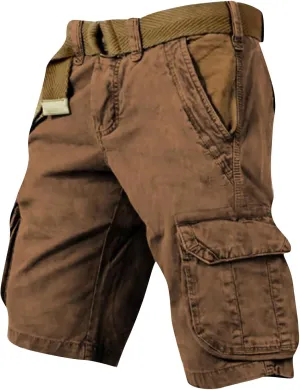 Jean Shorts Men Lightweight Activewear Jogging Ripstop Shorts Summer Breathable Baggy Travel Trunks