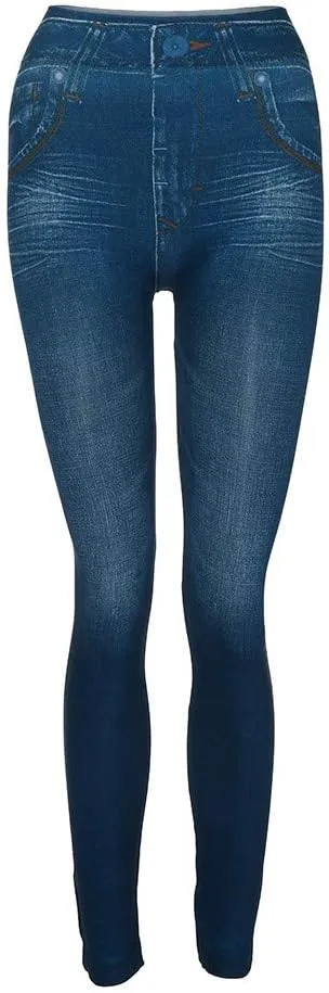 Jeggings for Women Ripped Stretch Skinny Jeans High Rise Distressed Denim Jeggings Stretch Pull-on Skinny Denim Jean