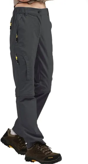 Jessie Kidden Walking Trousers Women Cargo Pants Waterproof Summer Lightweight Quick Dry Convertible Stretch Outdoor Casual UPF 50 Running Cycling Zip Off Capri