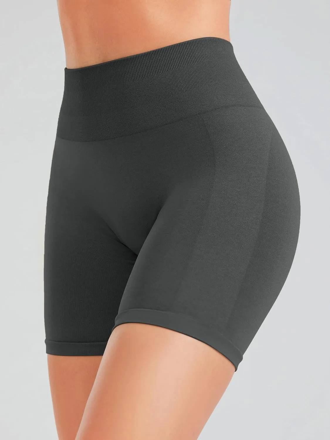 JOYSPELS Workout Shorts Women Gym Scrunch Butt Running Seamless Shorts Athletic High Waist Tummy Control