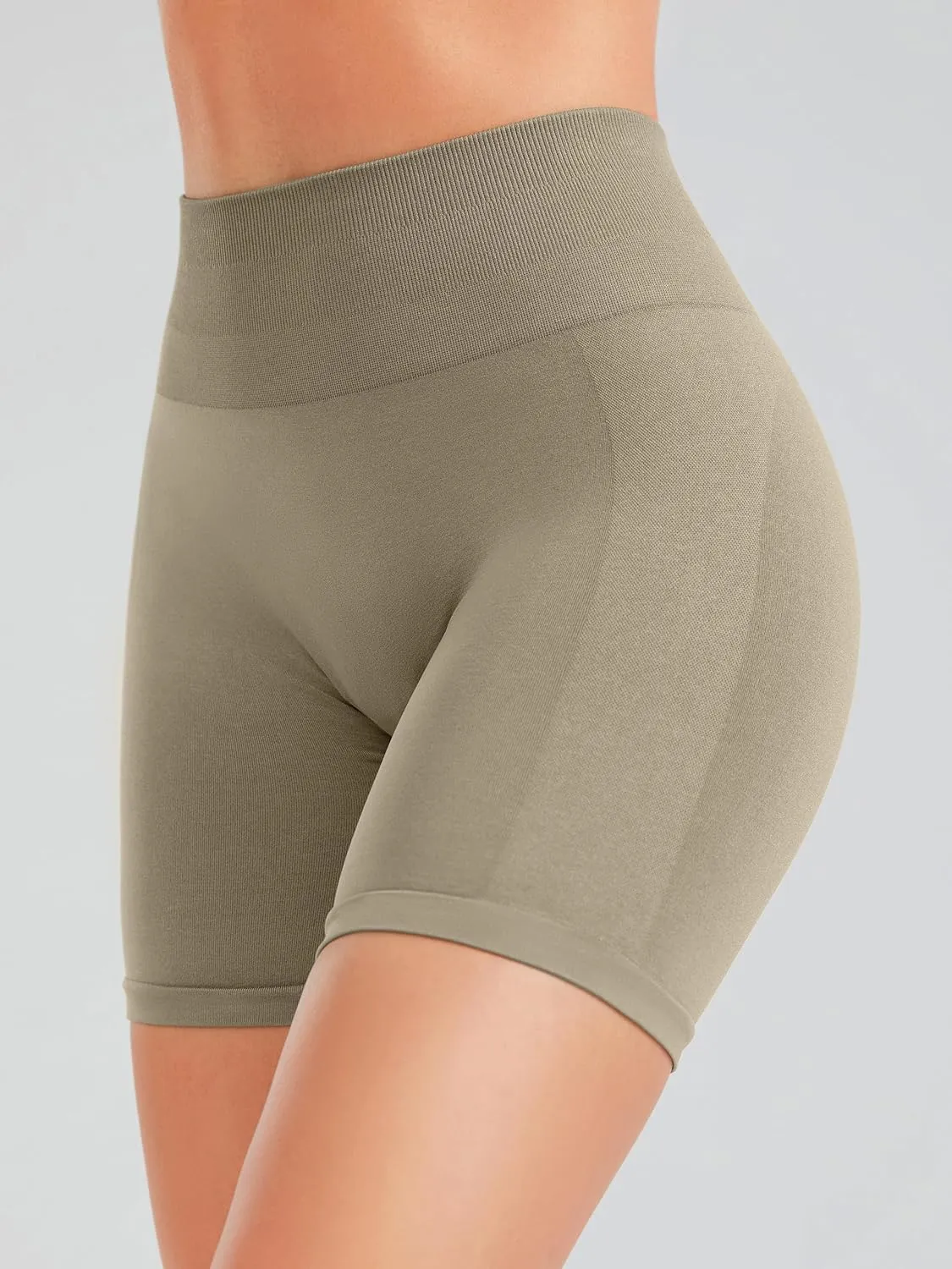 JOYSPELS Workout Shorts Women Gym Scrunch Butt Running Seamless Shorts Athletic High Waist Tummy Control