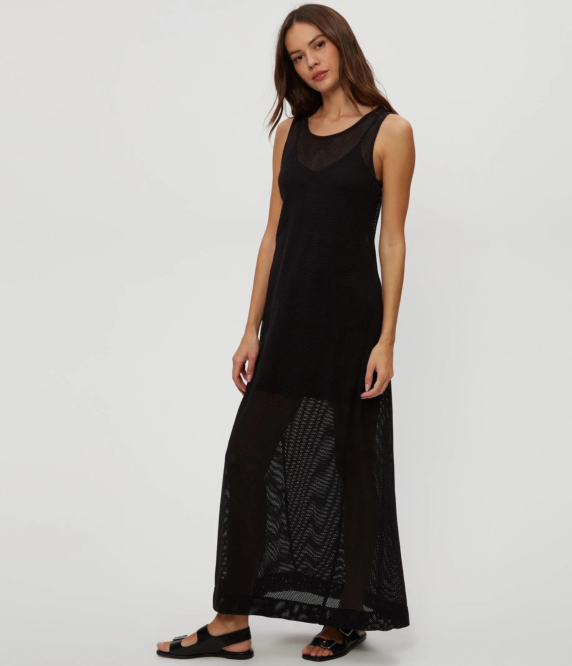 Fluid Fabric Comfortable Waist Design Fit JULIANNA MAXI DRESS