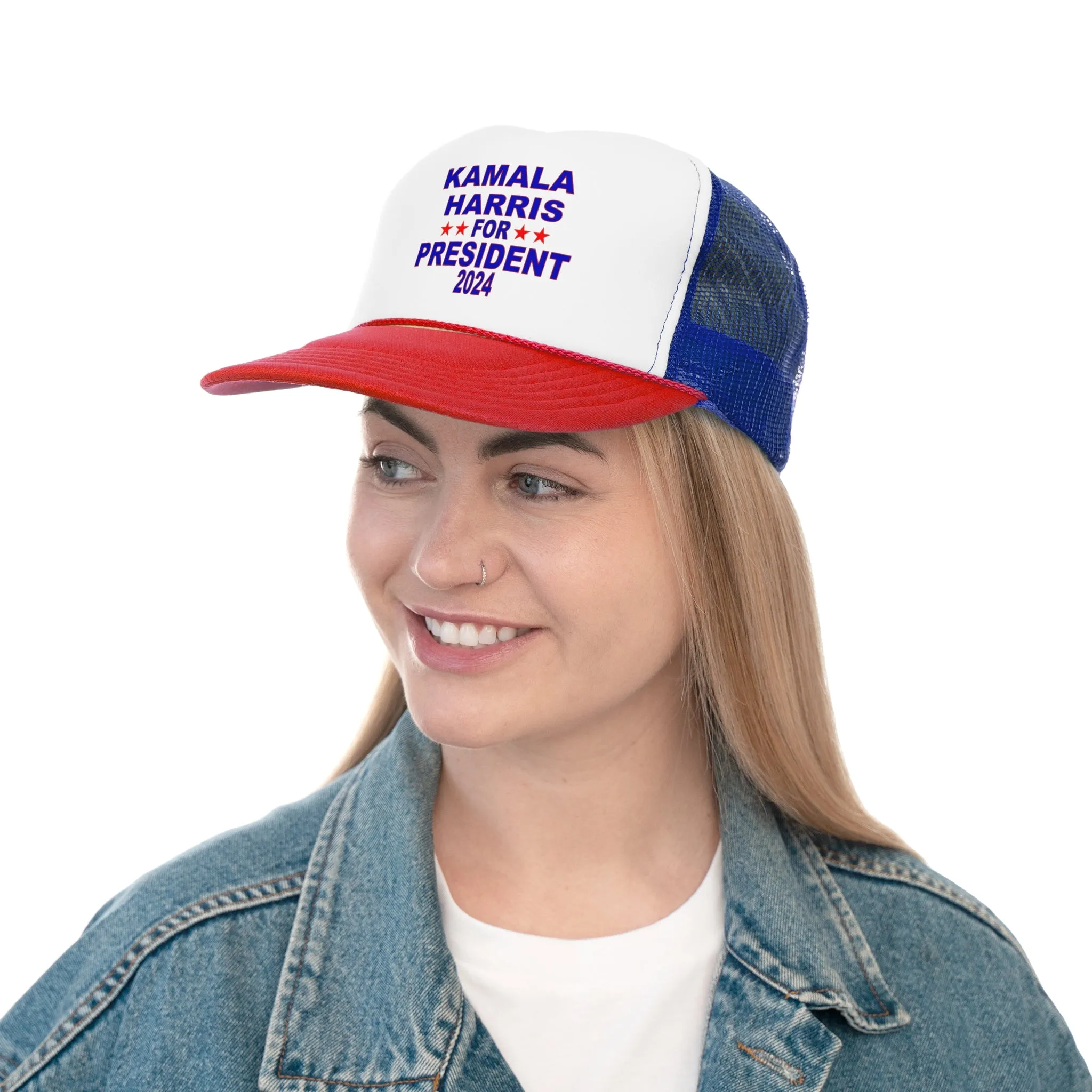 Kamala Harris For President Trucker Caps
