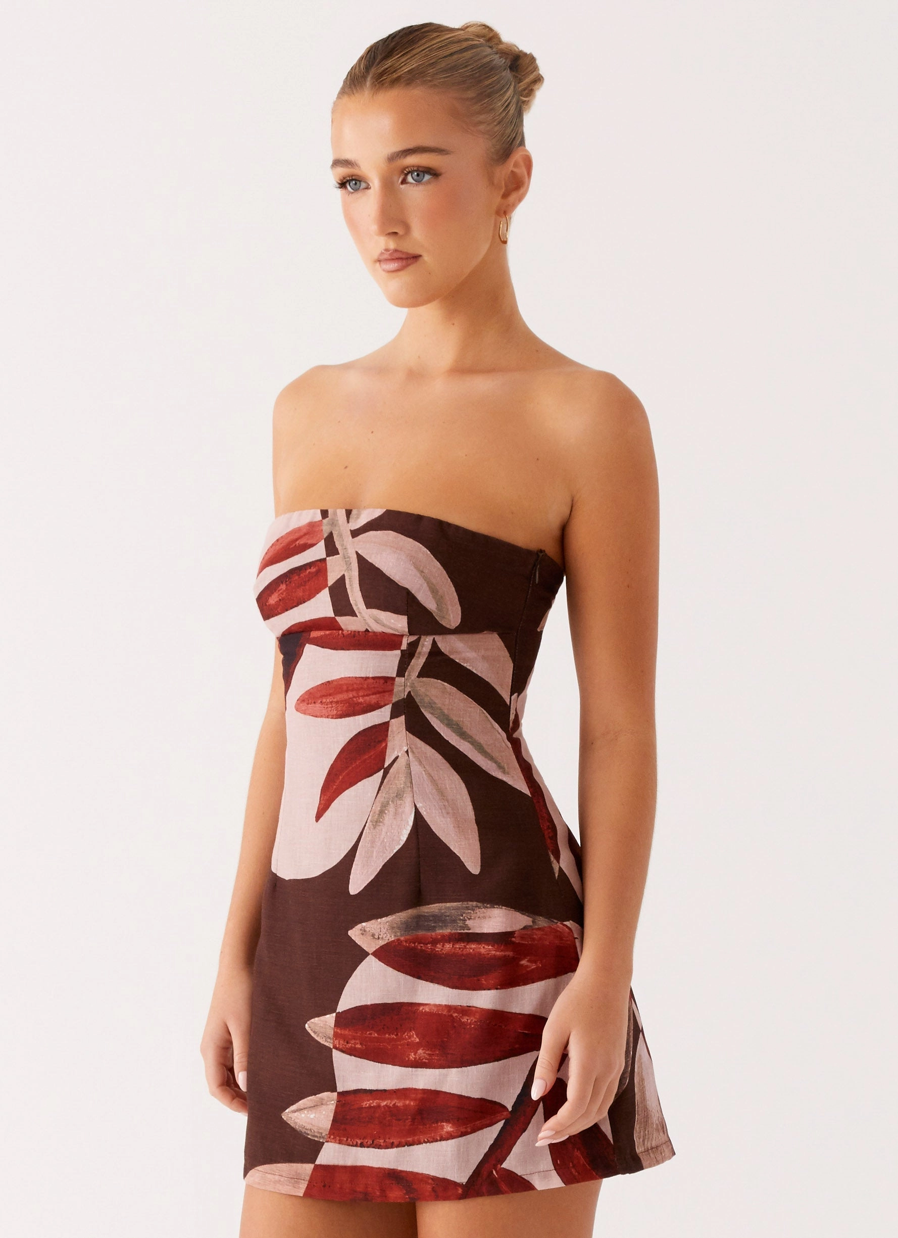 Kellen Mini Dress - Cinnamon Palm Artisanal-Detail