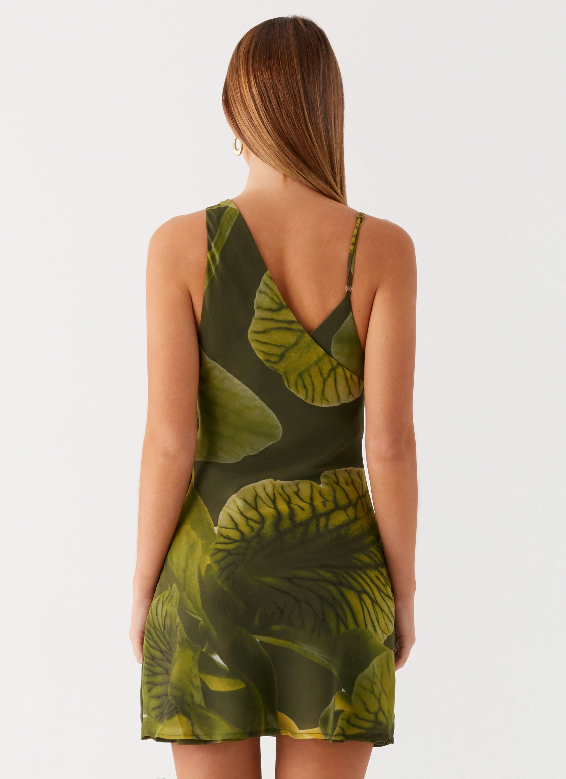 Kerry Mini Dress - Tropic Floral Stylish and Comfortable Soft Pleats