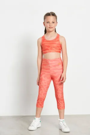 Kids’ BDTK 3/4 sports leggings for girls