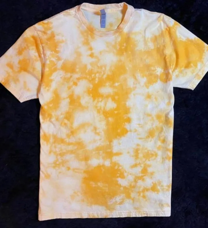 Kids bleach tie dye t shirts