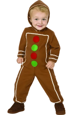 Kids Gingerbread Man Costume