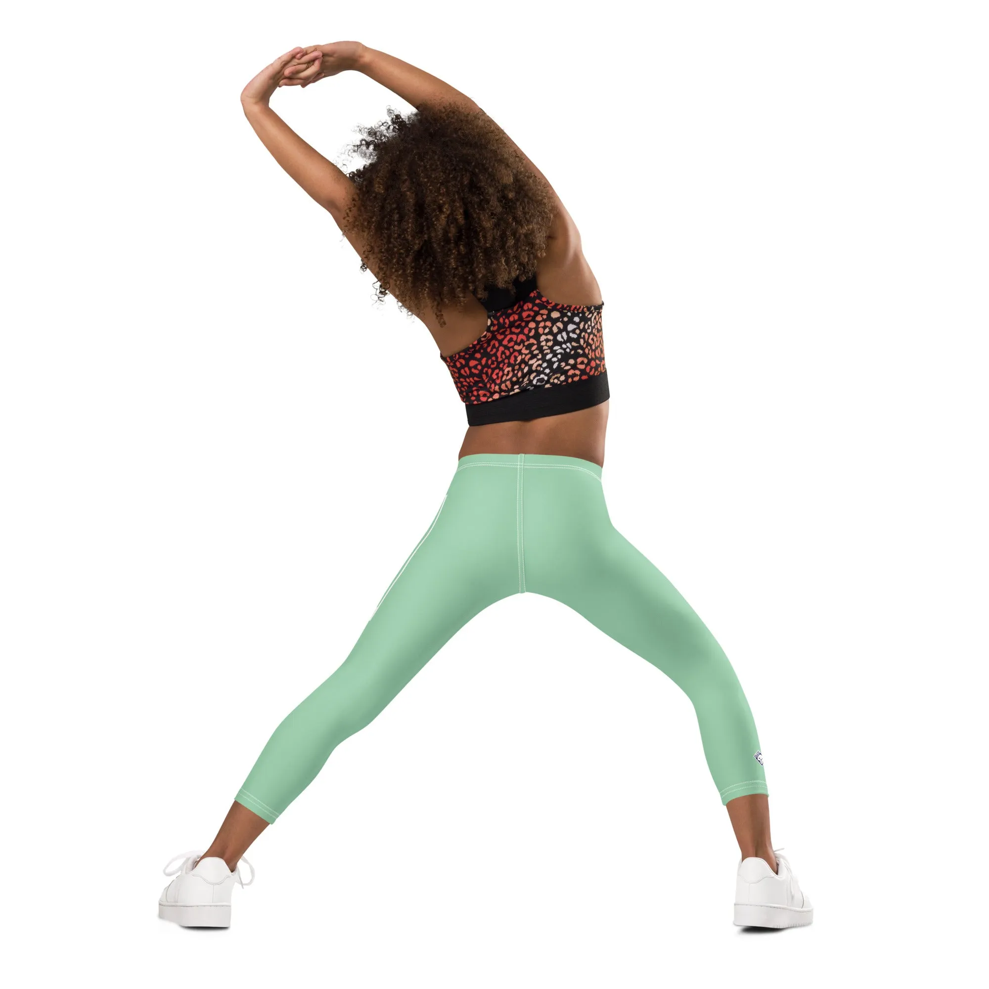 Kids' Girls Yoga Pants Workout Leggings Jiu-Jitsu 010 - Vista Blue