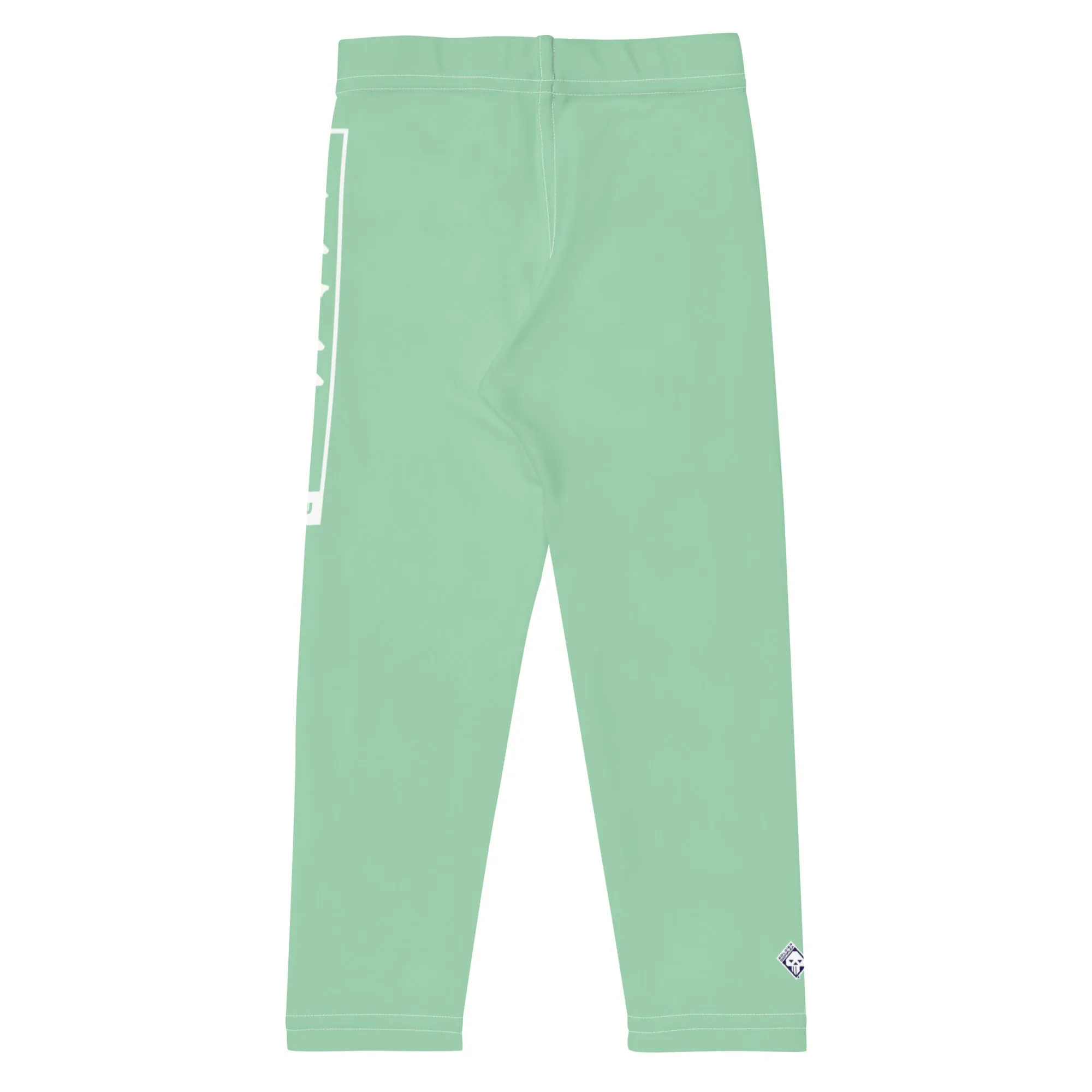 Kids' Girls Yoga Pants Workout Leggings Jiu-Jitsu 010 - Vista Blue