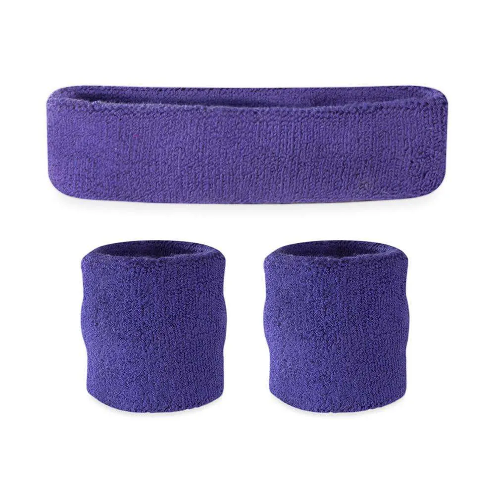Kids Sweatband Set (1 Headband / 2 Wristbands)
