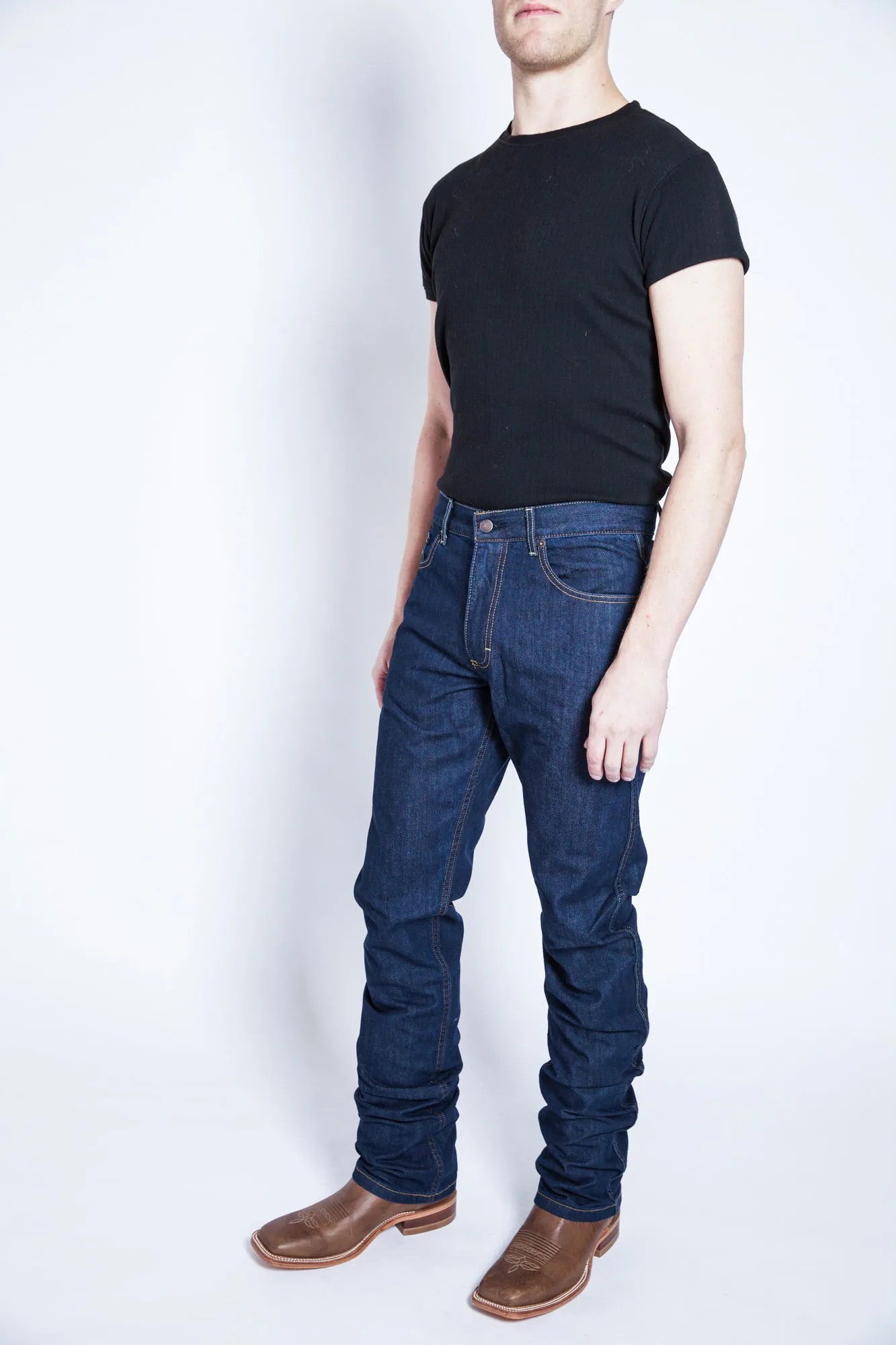 Kimes Ranch Mens Cal Jeans Blue 100% Cotton Straight Leg Stay Comfortable Affordable Fashion Lover