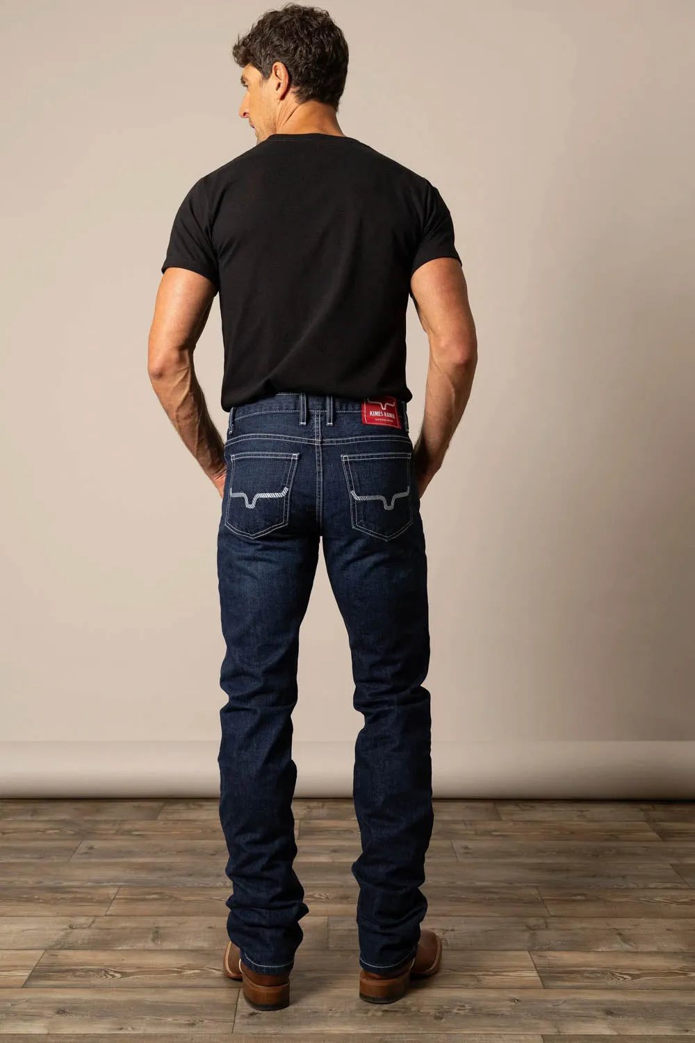 Seamless Pocket Design Kimes Ranch Mens Thomas Blue 100% Cotton Jeans