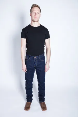 Kimes Ranch Mens Wayne Jeans Blue Cotton Blend Slim Fit Sleek Taper Kimes Ranch Mens Wayne Jeans Blue Cotton Blend Slim Fit Couple Look Modern Slim Smooth