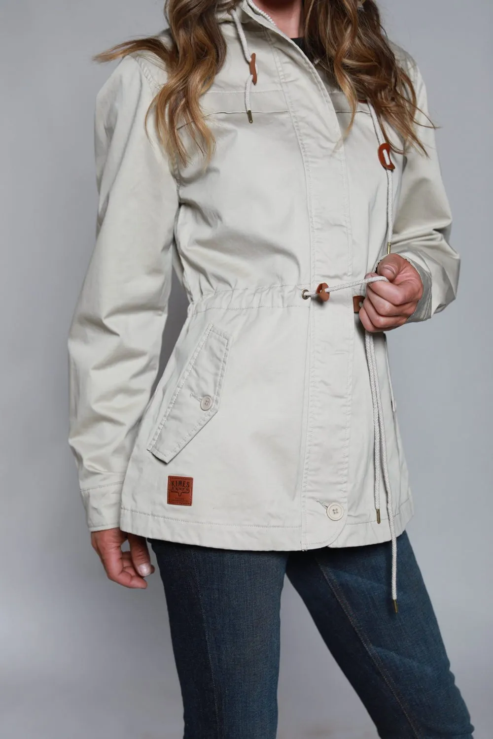 Reliable Basic Vibrant Formal Kimes Ranch Womens Longrider 2 Anorak Sand Cotton Blend Jacket